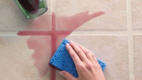 cleaning tile tips